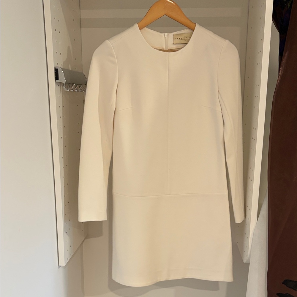 Elegant Cream Mini Dress
